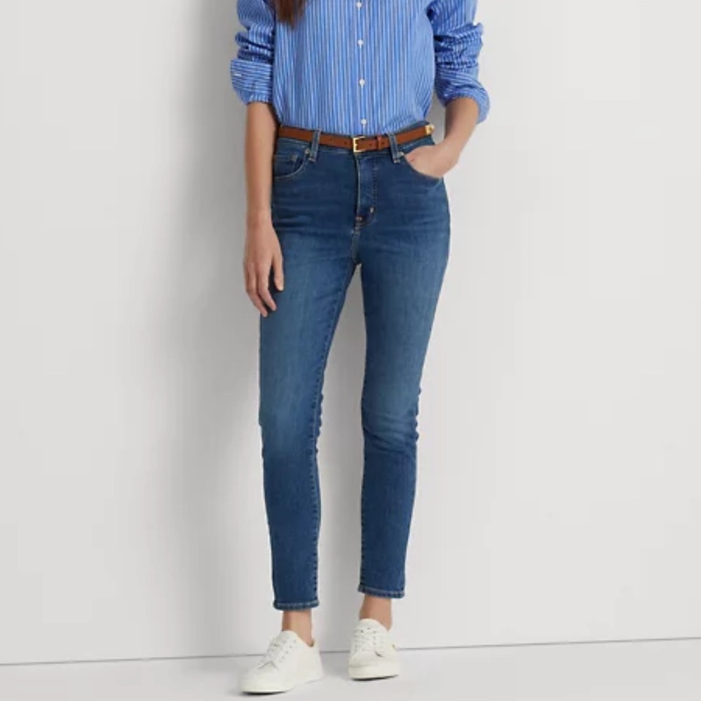 NWT Lauren Ralph Lauren Skinny Ankle Jeans